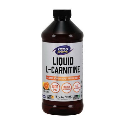 NOW L-carnitine Liquid 453 мл 001896 фото