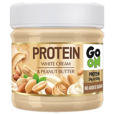 GO ON Protein White Cream & Peanut Butter 180 г 03226 фото