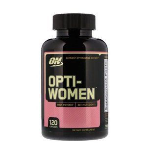 Optimum Nutrition Opti-women 120 капс 1297 фото
