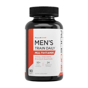 Rule 1 Men's Train Daily Sports Multi-Vitamin 90 таб 001680 фото