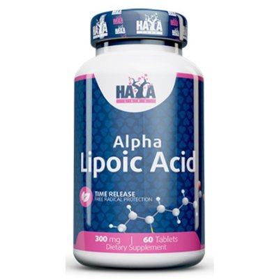 Haya Labs Time Release Alpha Lipoic Acid 300 мг 60 таб 002231 фото