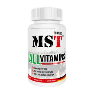 MST All Vitamins 60 таб 001817 фото