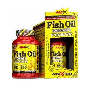 Amix Fish Oil Omega 3 (500mg/250mg) 60 софтгель 1916 фото