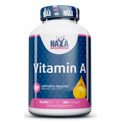 Haya Labs Vitamin A 10,000 IU 100 софтгель 002873 фото