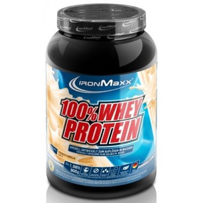 IronMaxx 100% Whey Protein 900 г 002557 фото