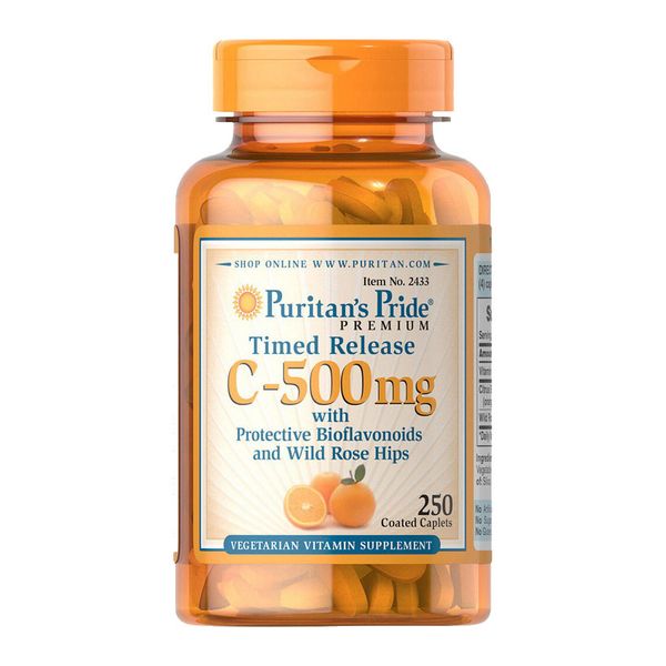 Puritans Pride Vitamin C-500 mg 100 капс 001361 фото
