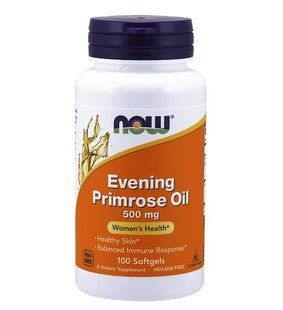 NOW Evening Primrose 500 mg 100 softgel 4297 фото