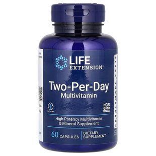 Life Extension Two-Per-Day Multivitamin 60 капс 3874 фото