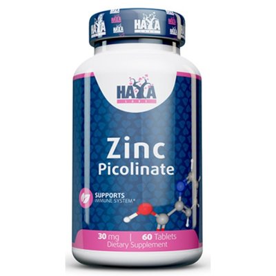 Haya Labs Zinc Picolinate 30 мг 60 таб 002232 фото
