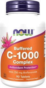 NOW Buffered C-1000 Complex 90 таб 3305 фото