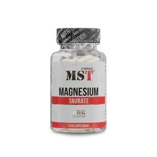 MST Magnesium Taurate 60 caps 4261 фото
