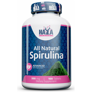 Haya Labs All Natural Spirulina 500 mg 100 таб 2209 фото
