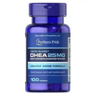 Puritans Pride DHEA 25 mg 100 таб 2088 фото
