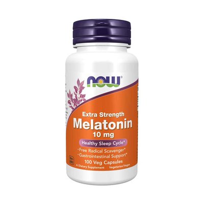 NOW Melatonin 10 mg 100 капс 001882 фото