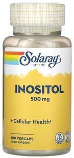 Solaray Inositol 500 mg 100 caps 4532 фото