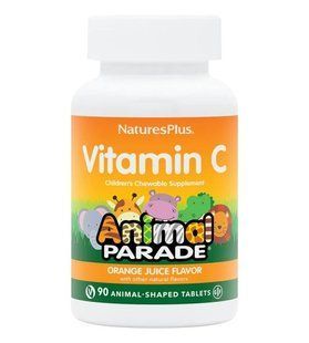NaturesPlus Animal Parade Vit C Chewable 90 tab 4318 фото