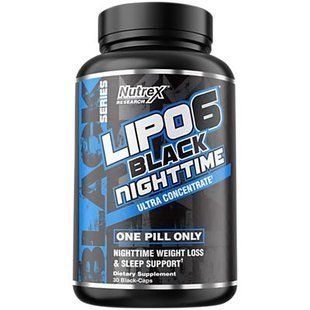 Nutrex Lipo-6 Nighttime 30 капсules 2415 фото