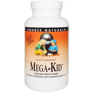 Source Naturals Mega Kid 30 tab 4536 фото