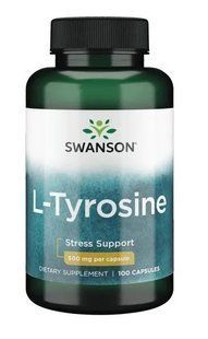 Swanson L-tyrosine 100 caps 3875 фото