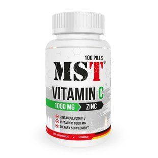 MST Vitamin C 1000 + Zinc Chelate 100 таб 1846 фото