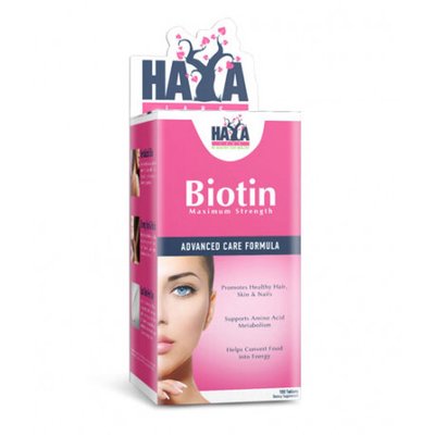 Haya Labs Biotin Maximum Strength 100 таб 002265 фото