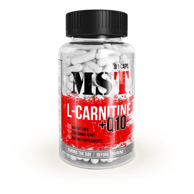 MST L-carnitine + Q10 90 caps 03359 фото