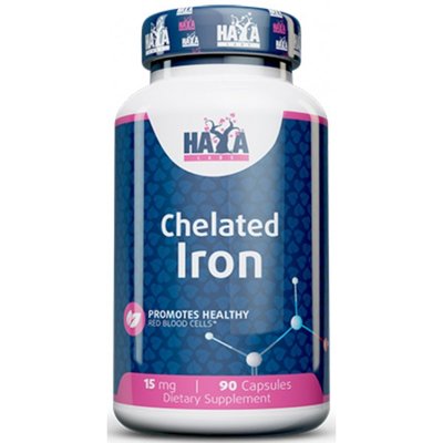 Haya Labs Chelated Iron 15 mg 90 капс 002364 фото
