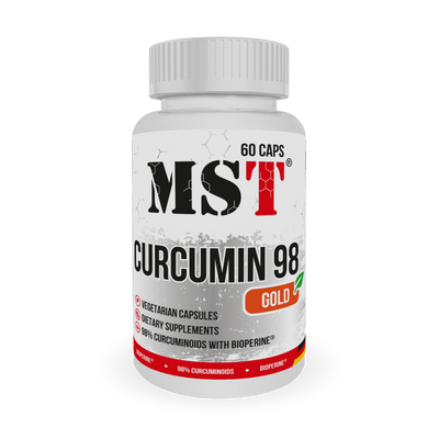 MST Curcumin 98 Gold 60 капс 002671 фото