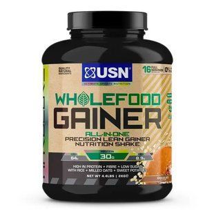 USN Wholefood Gainer 2000 g - шоколад 3947 фото