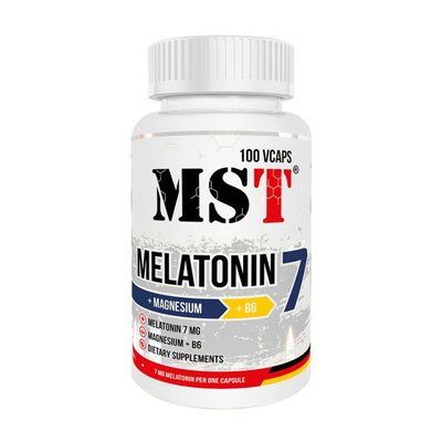 MST Melatonin 7 + Magnesium + B6 100 таб 001748 фото