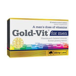 Olimp Gold Vit For Men 30 таб 1541 фото