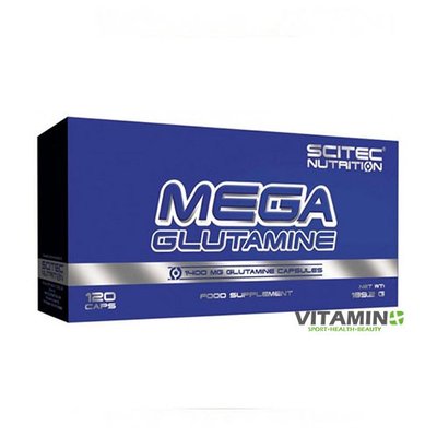 Scitec Nutrition Mega Glutamine 120 капс 001405 фото