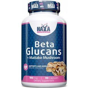 Haya Labs Beta Glucans 100 мг 90 капс 2197 фото