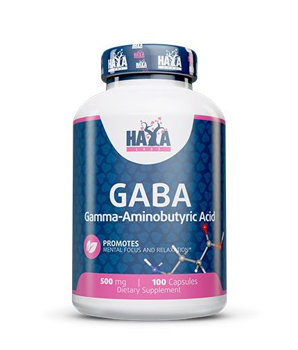 Haya Labs GABA 500 mg 100 капс 002182 фото