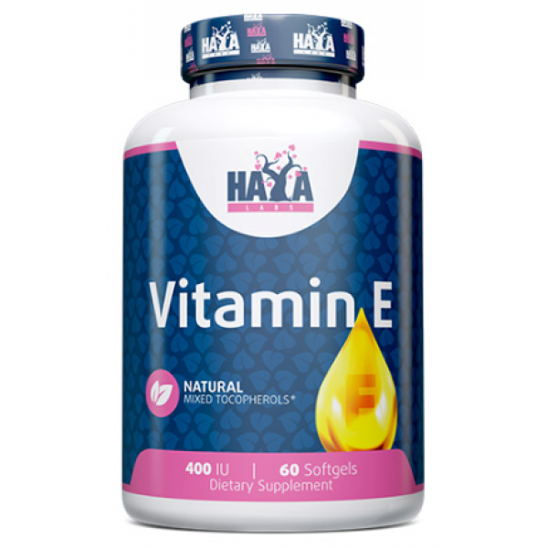 Haya Labs Vitamin E Mixed Tocopherols 400 IU 60 софт гель 2666 фото