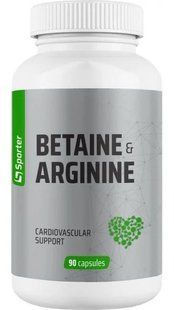 Sporter Betaine Arginine 90 caps 4220 фото