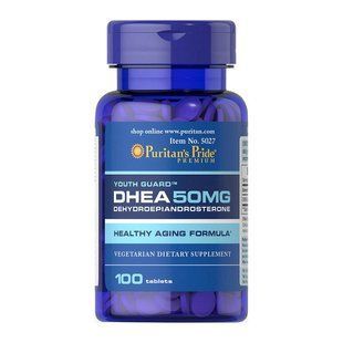 Puritans Pride DHEA 50 mg 50 таб 2087 фото