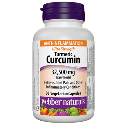 Webber Naturals Turmeric Curcumin 32.500 mg 30 veg капс 002728 фото