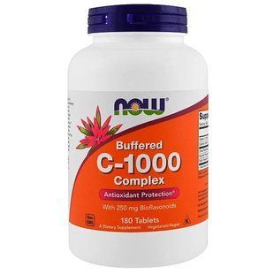 NOW Buffered C-1000 Complex 180 таб 4131 фото