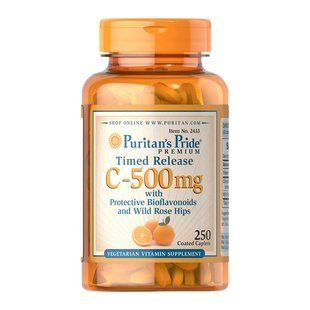 Puritans Pride Vitamin C-500 mg 100 капс 1361 фото
