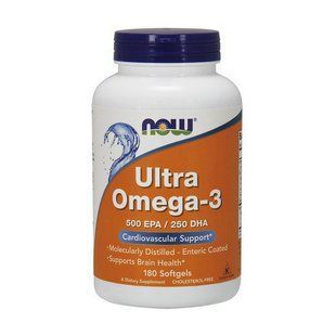 NOW Ultra Omega 3 180 софтгель 1771 фото