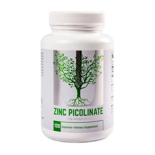 Universal Naturals Zinc Picolinate 120 капс 001630 фото