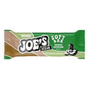 Weider Joes Vegan Bar 50 g - брауни капучино 3559 фото