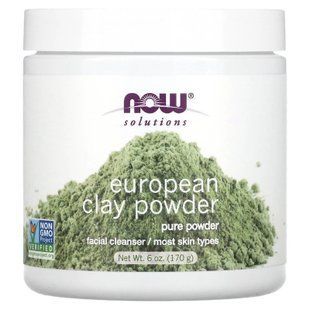 NOW European Clay Powder 170 g 3521 фото