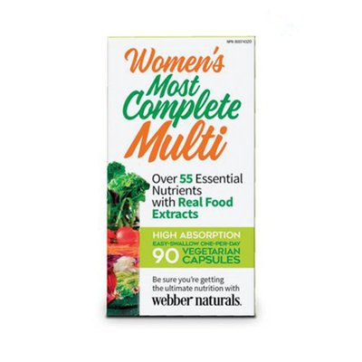 Webber Naturals Women`s Most Complete Multi 90 капс 002043 фото